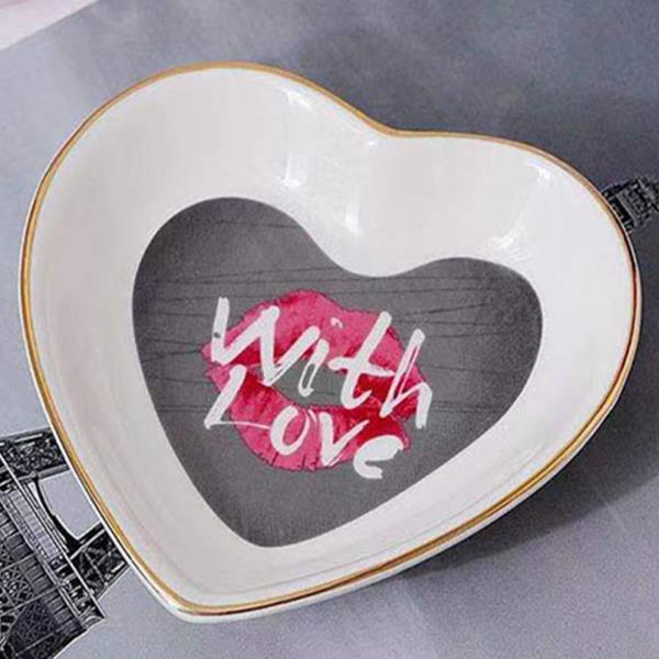 With Love Jewelry Plate Dish