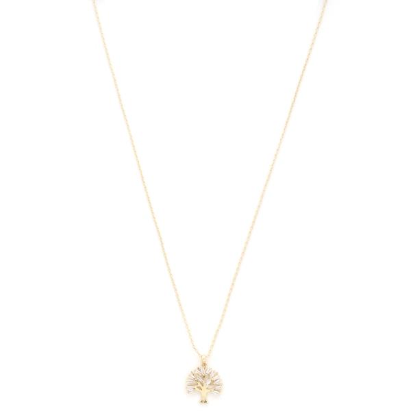 Oak Tree Necklace