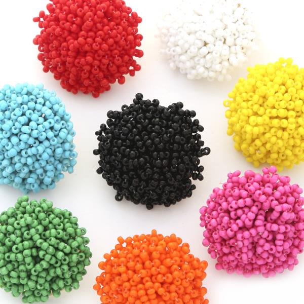 Bead Ball Post Earrings