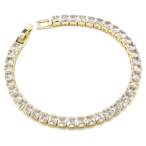 CUBIC ZIRCONA TENNIS BRACELET