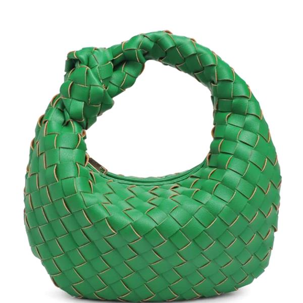 Woven Design Tracy Clutch Bag