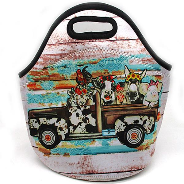 Western Truck Tote Bag