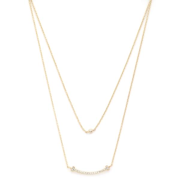 SODAJO DAINTY LAYERED NECKLACE