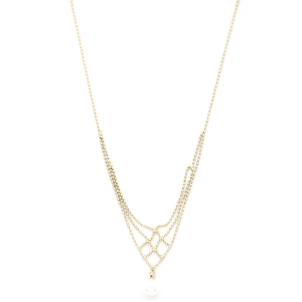 SODAJO PEARL BEAD NECKLACE