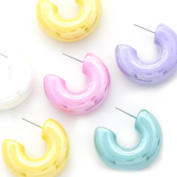 Color Metal Earring