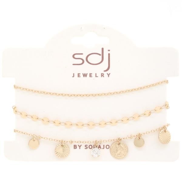 SODAJO Coin Charm Bracelet Set