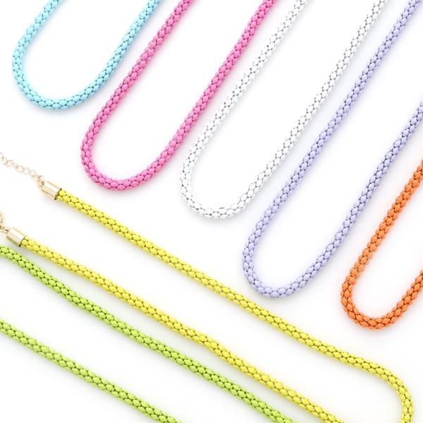 Color Metal Necklace