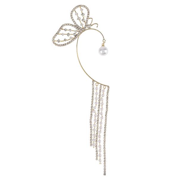 Butterfly Tassel Earring Cuff