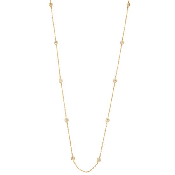 Stone Station Necklace