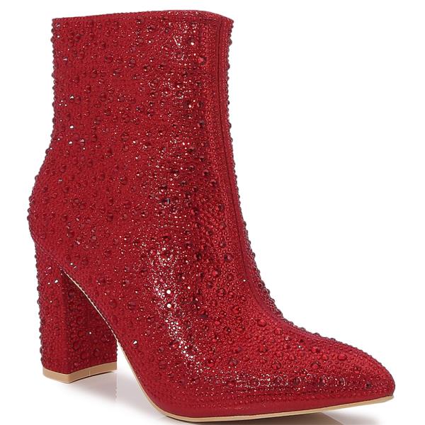 ALL RHINESTONE BOOTIE 12 PAIRS