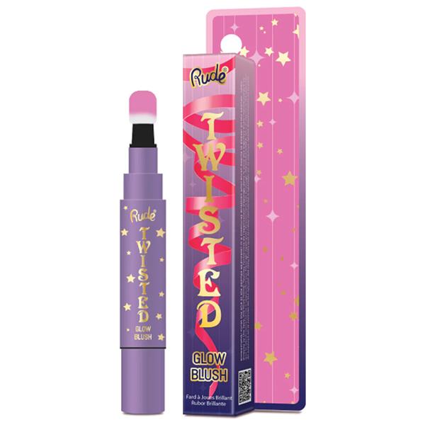 RUDE COSMETICS Twisted Glow Blush Petal Pink