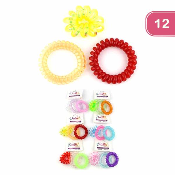 Spiral Hair Tie (12 Units)