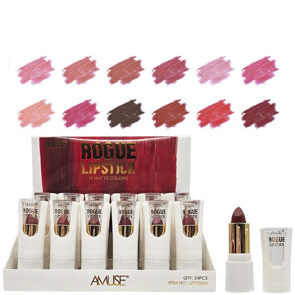 AMUSE COSMETICS ROGUE MATTE LIPSTICK (24 UNITS)