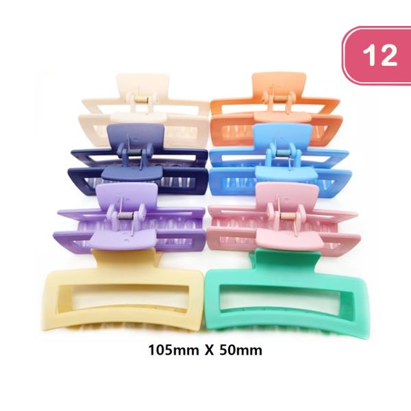 Jaw Hair Clip (12 Units)