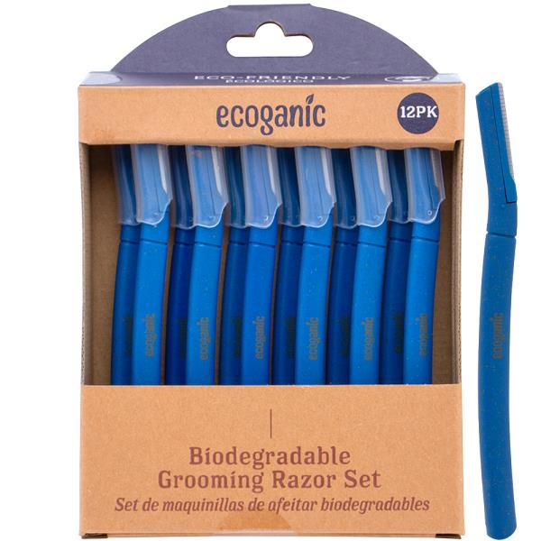 ERGOGANIC BIODEGRADABLE GROOMING RAZOR SET