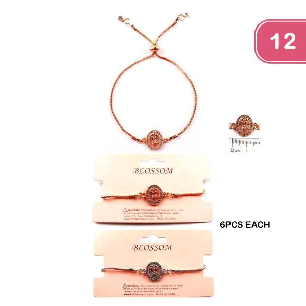 Adjustable Bracelet (12 Units)