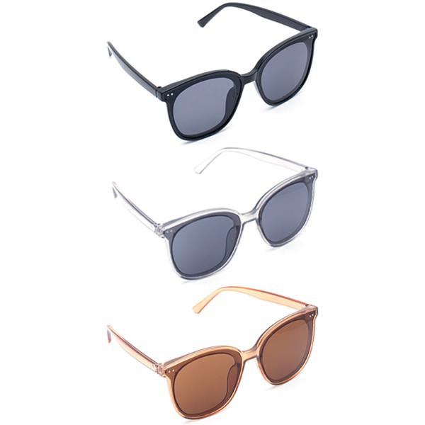 Rounded Square Stud Sunglasses 1DZ