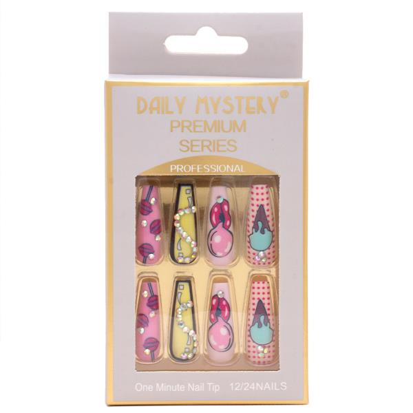 Daily Mystery Premium Series Nail Tip (24 Units)