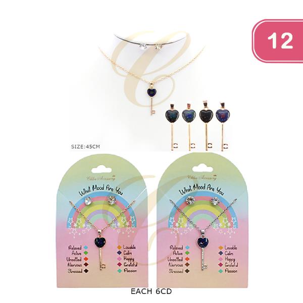 Mood Key Necklace (12 Units)