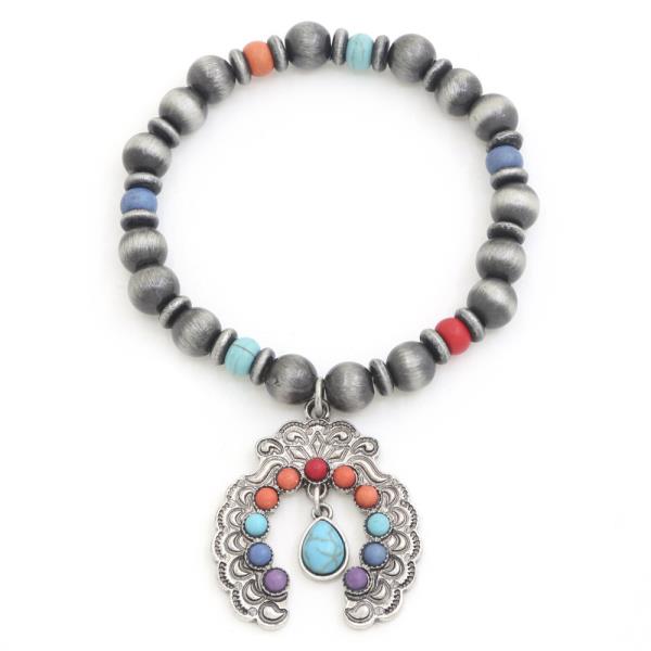 Western Horse Beaded Bracelet
