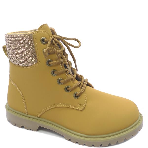 STYLISH RHINESTONE LACED BOOTS 18 PAIRS