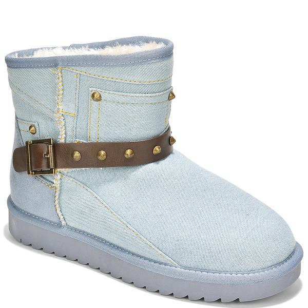FUR INSIDE SHORT DENIM BOOTIE 12 PAIRS