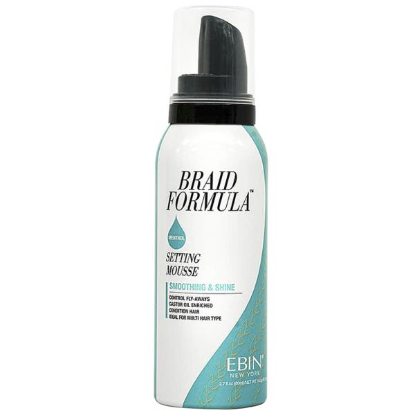 EBIN SETTING MOUSSE SMOOTHING & SHINE - MENTHOL 80 ML