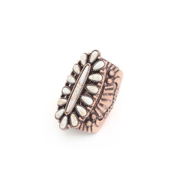 Western Beaded Ring
