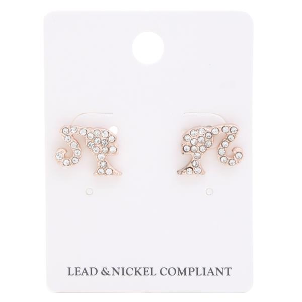 Girl Rhinestone Earring