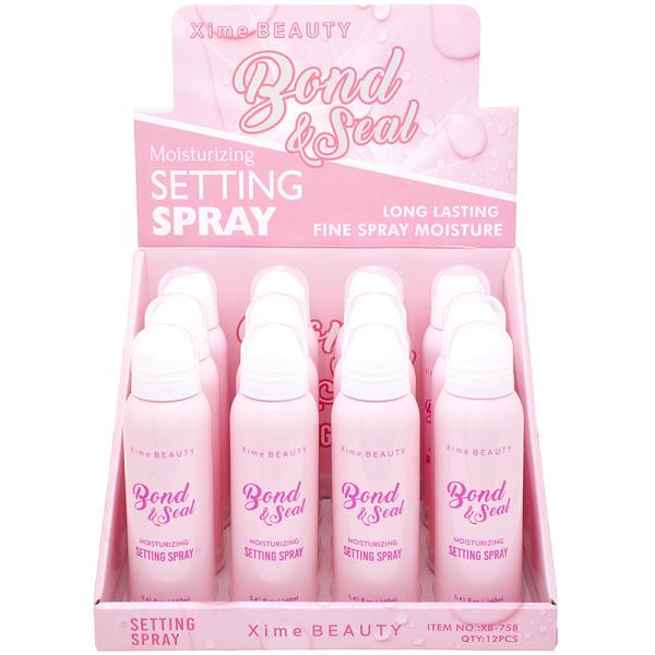 XIME BEAUTY BOND AND SEAL MOISTURIZING SETTING SPRAY (12 UNITS)