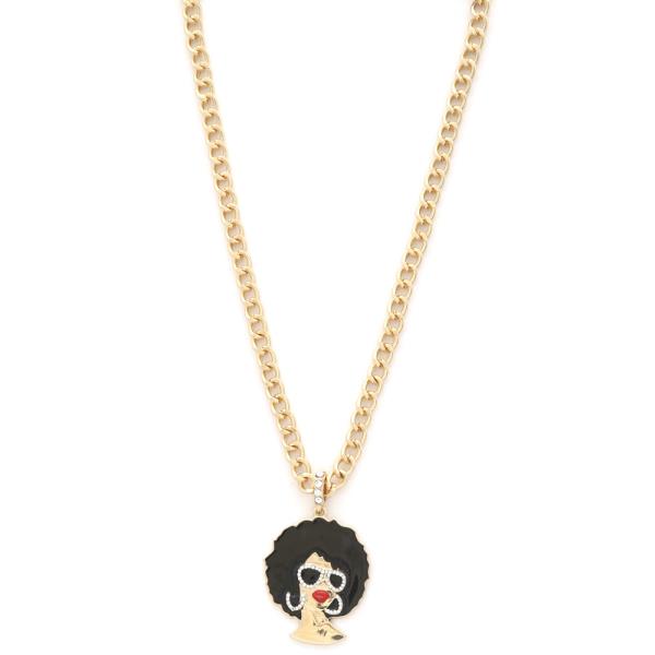 GIRL PENDANT NECKLACE