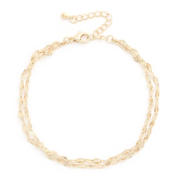 Metal Layered Bracelet