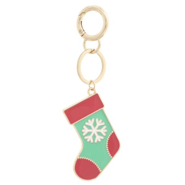 CHRISTMAS STOCKING KEYCHAIN