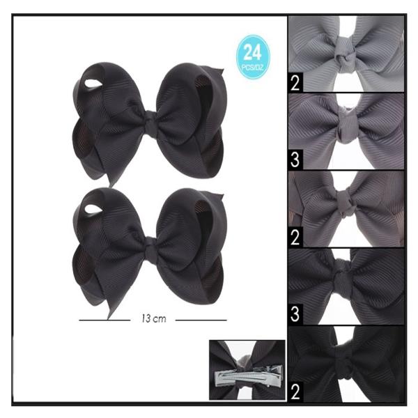Ribbon Hair Bow (24 Units)