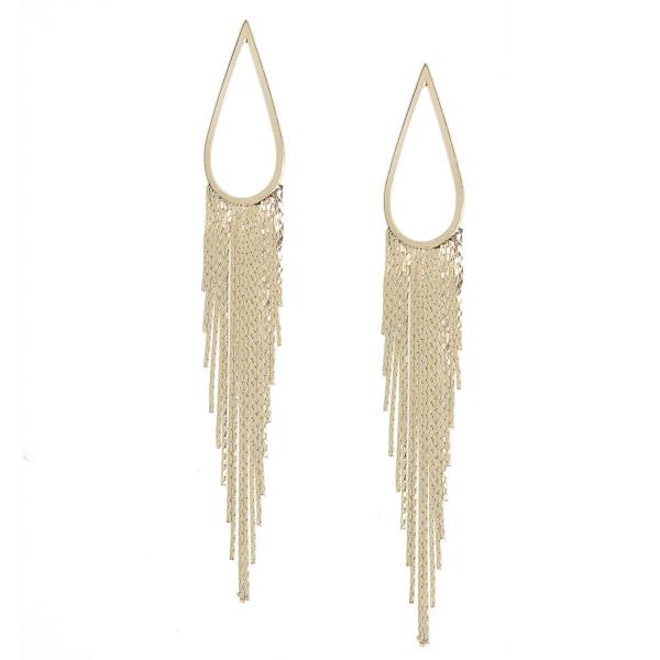 Metal Drop Earring