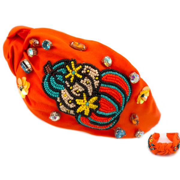 Thanksgiving Pumpkins Headband