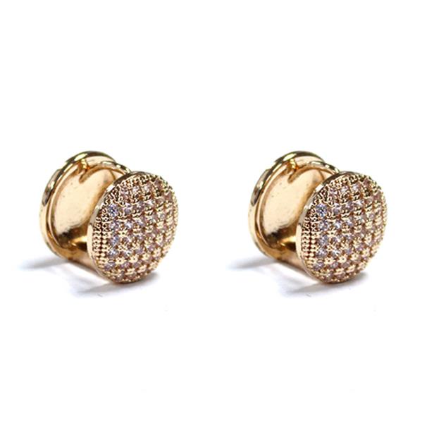 Round CZ Earring