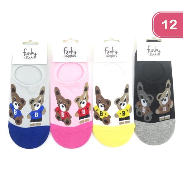 Bear Socks (12 Units)