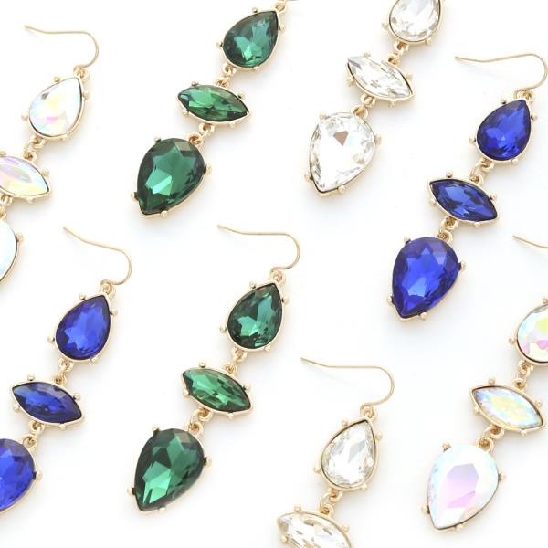 Gemstone Dangle Earring