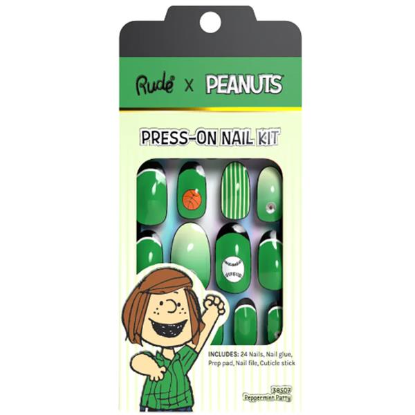 RUDE COSMETICS Peanuts Nail Kit Peppermint Patty