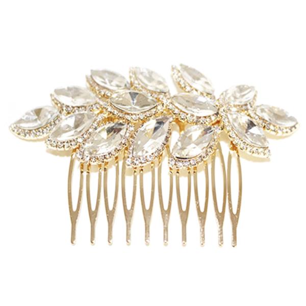 GEMSTONE BRIDAL HAIR COMB