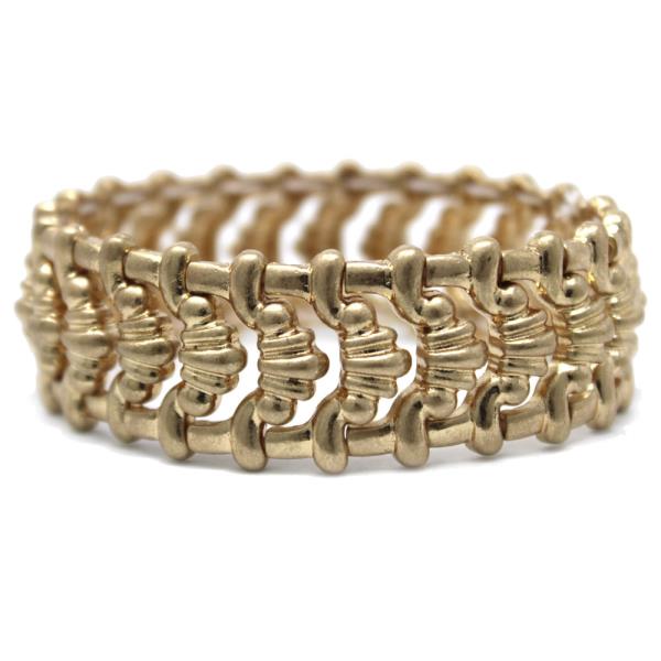 Metal Texture Bracelet