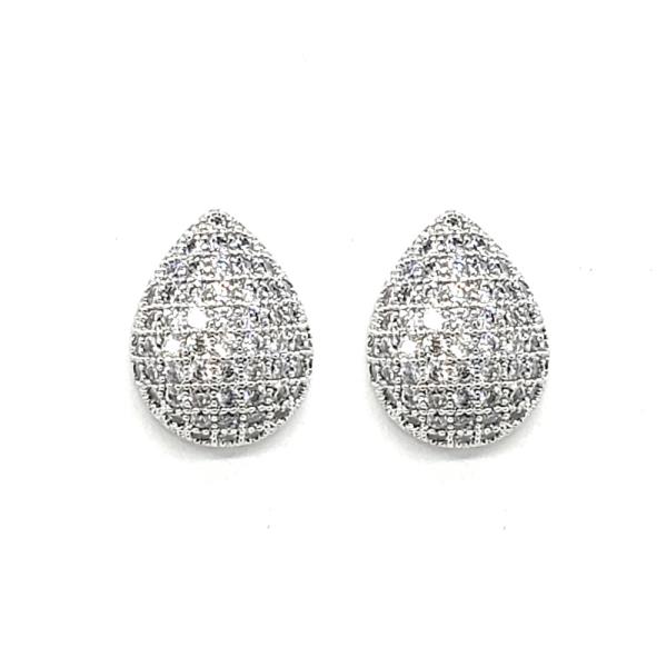 Teardrop Metal Earring