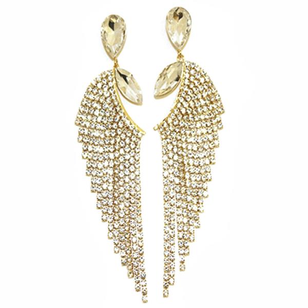 Rhinestone Party Earring