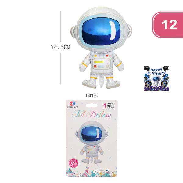 Astronaut Foil Balloon (12 Units)