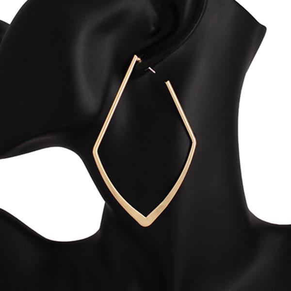 Geometric Shape Metal Earring