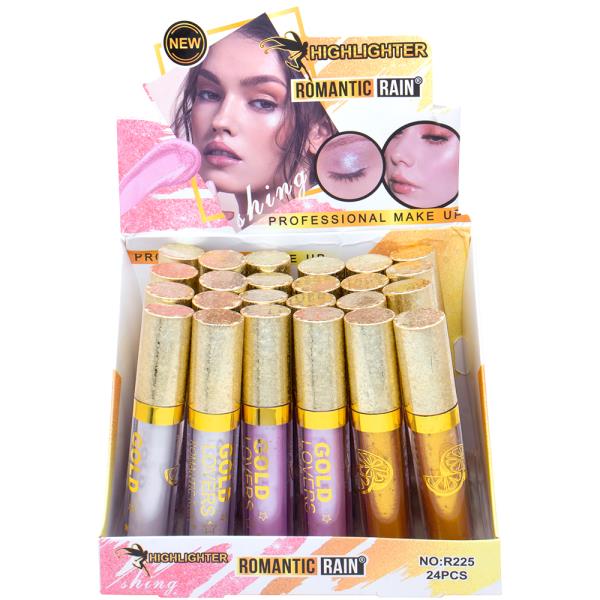 ROMANTIC RAIN GOLD LOVERS HIGHLIGHTER (24 UNITS)
