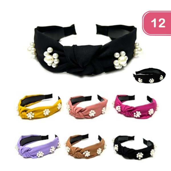 Pearl Headband (12 Units)