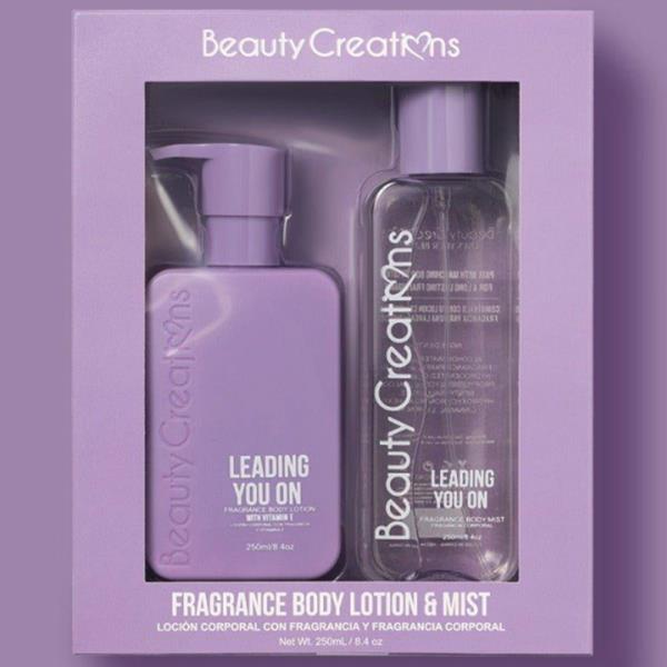 BEAUTY CREATIONS FRAGRANCE BODY LOTION SPRAY SET