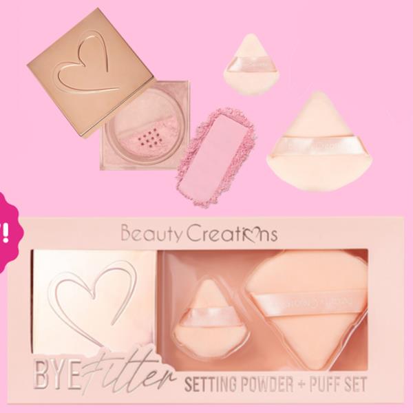 BEAUTY CREATIONS Bye Filter Powder and Puff Set